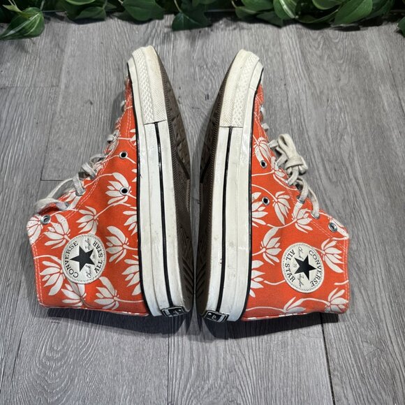 Converse Women's Chuck 70 High 'Summer Spirit   Bright Poppy' Women's Size 11 - Picture 7 of 10